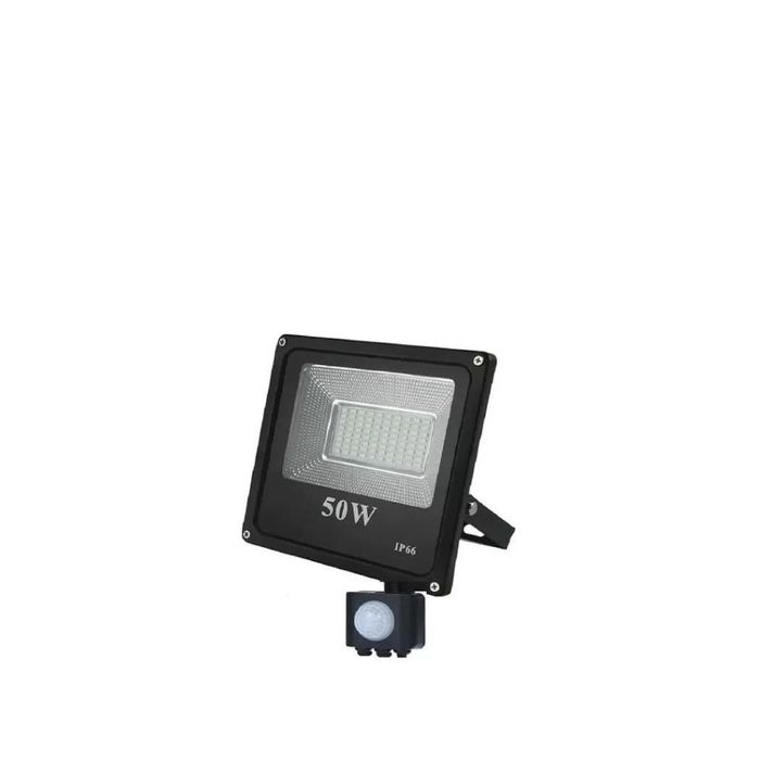 Refletor Led Ip66 50w Ao C/ Sensor De Presença 
