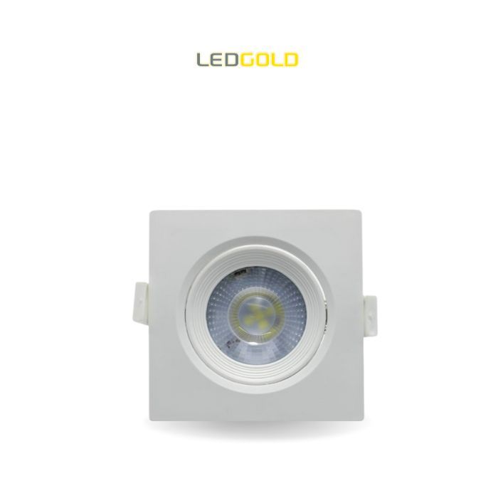 Spot Led Supimpa Embutir Quadrado 03w Av 7x7 Bivolt Abs