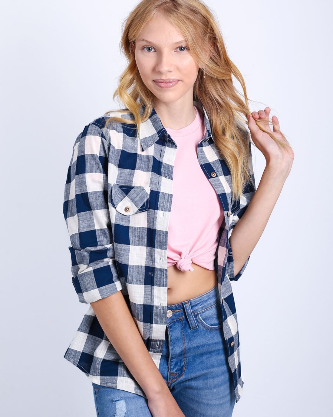camisa xadrez grande