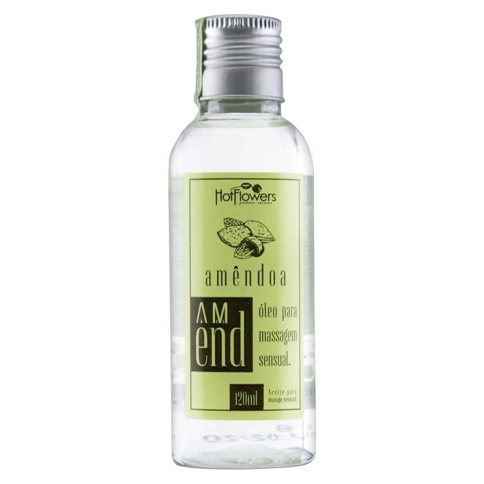 Óleo de Massagem Amêndoa Amend 120ML Hot Flowers