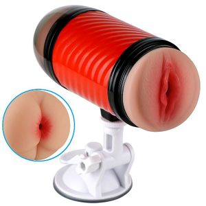 Masturbador Vagina e Anûs com Ventosa Ultra-Simulation