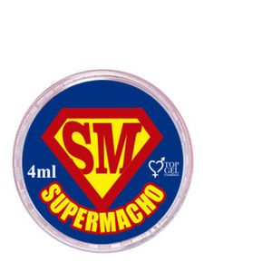 Pomada Super Macho Prolongador Masculino 4g Top Gel