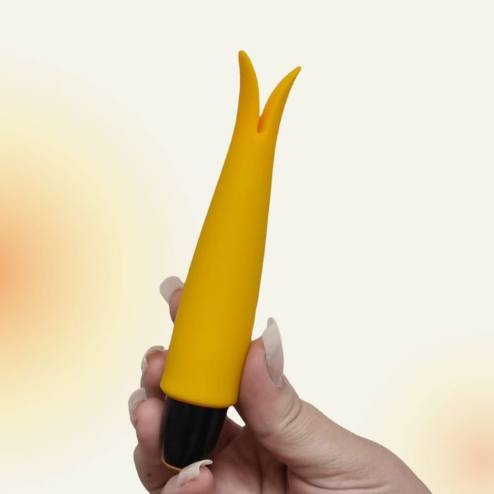 Vibrador Feminino Recarregável 10 vibrações Yellow