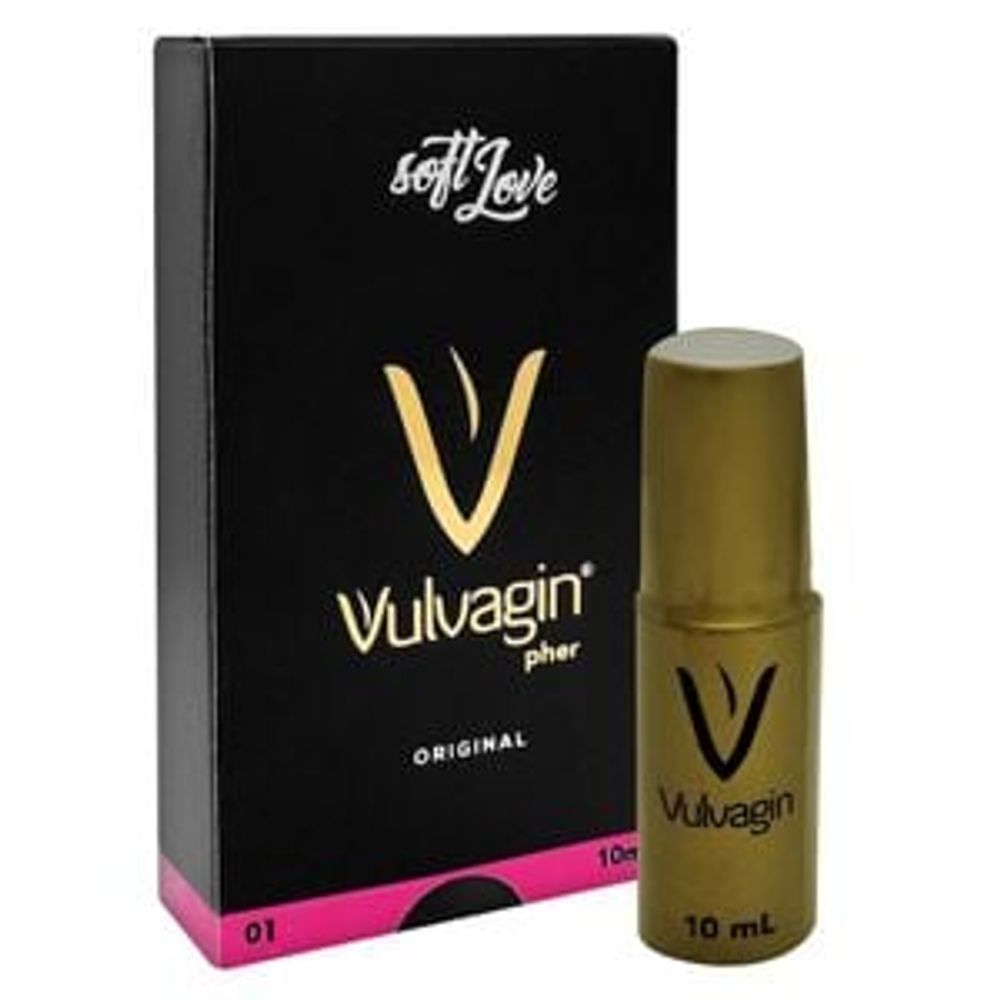 VULVAGIN PERFUME INTIMO COM FEROMÔNIOS FRAGÂNCIAS SOFT LOVE