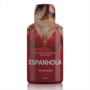 Gel para massagem dos seios ESPANHOLA Morango