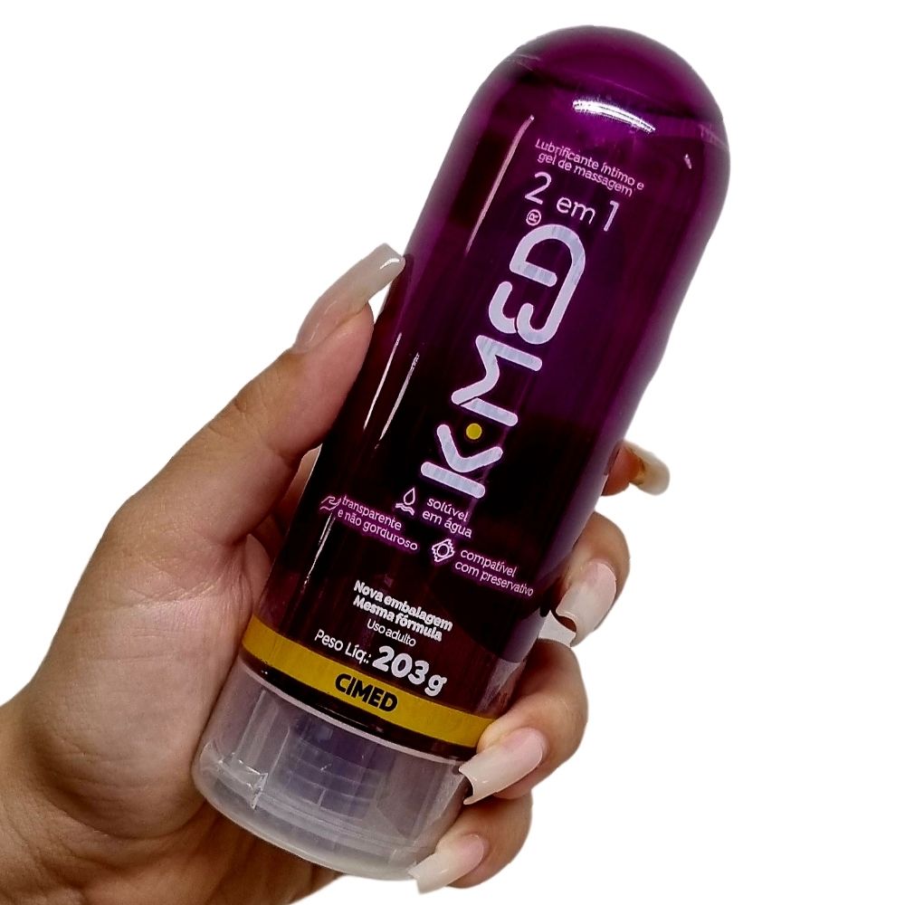 K Med 2 Em 1 Gel De Massagem E Lubrificante Íntimo 203ml 3027