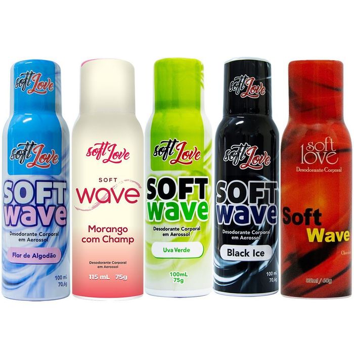 Soft Wave Desodorante íntimo 100ml Soft Love