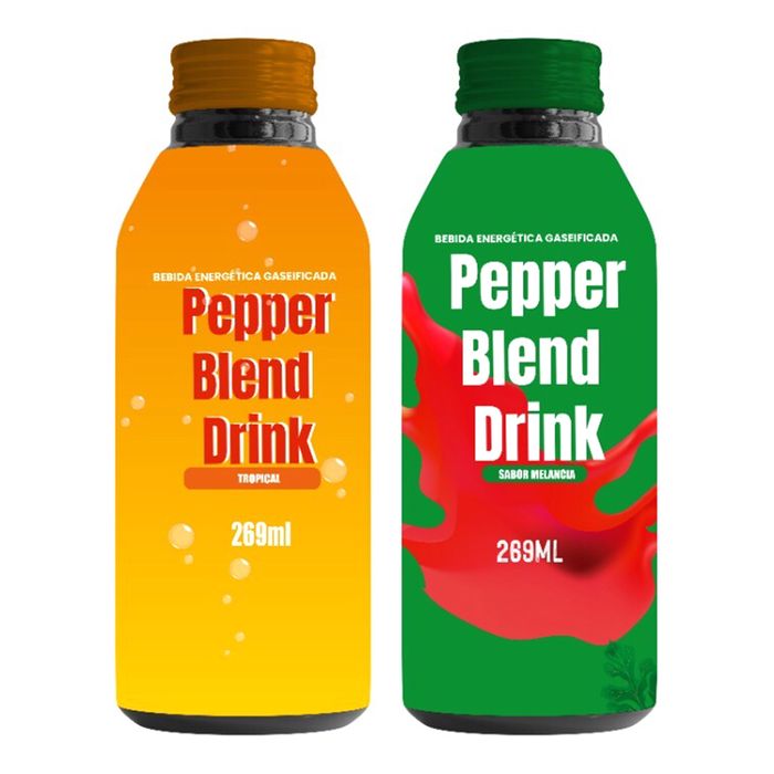 Energy Drink Bebida Energizante Afrodisíaca 269ml Pepper Blend 