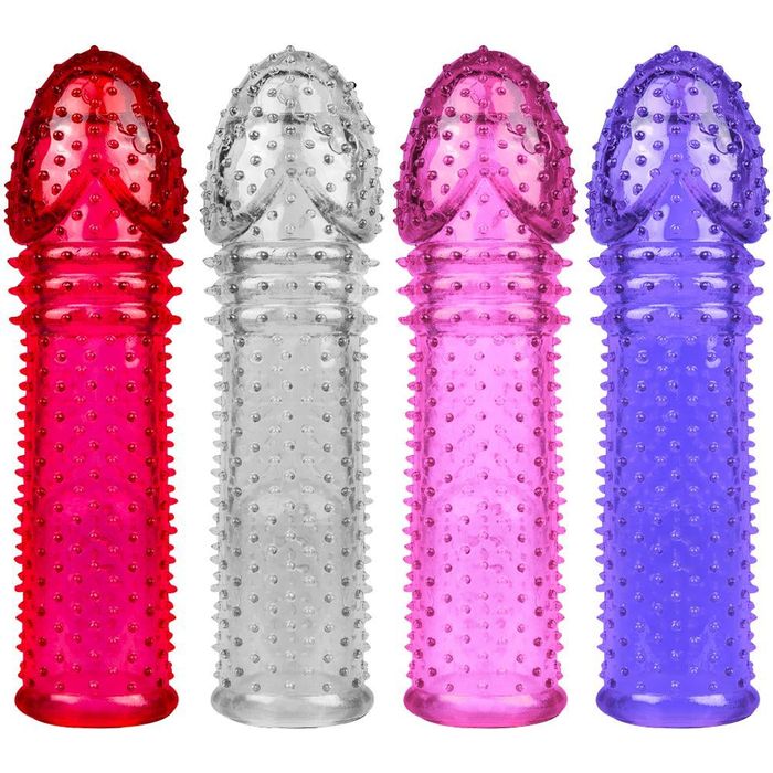Capa Peniana Expansora Colors 14cm La Pimienta | Loja Do Desejo Sex Shop