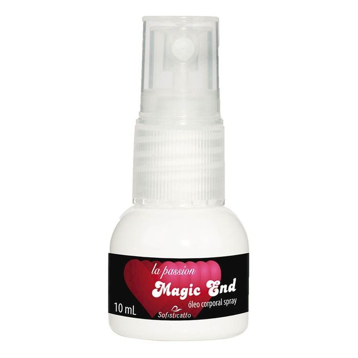Magic End óleo Dessensibilizante Anal Em Spray 10ml Sofisticatto