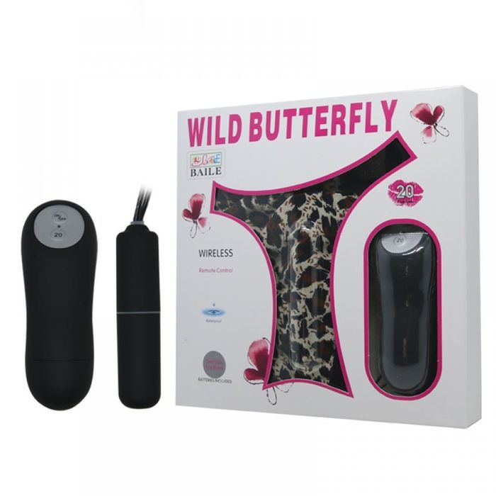 Calcinha Vibratória Com Controle Wireless E 10 Modos De Vibração - Wild Butterply Ld Import