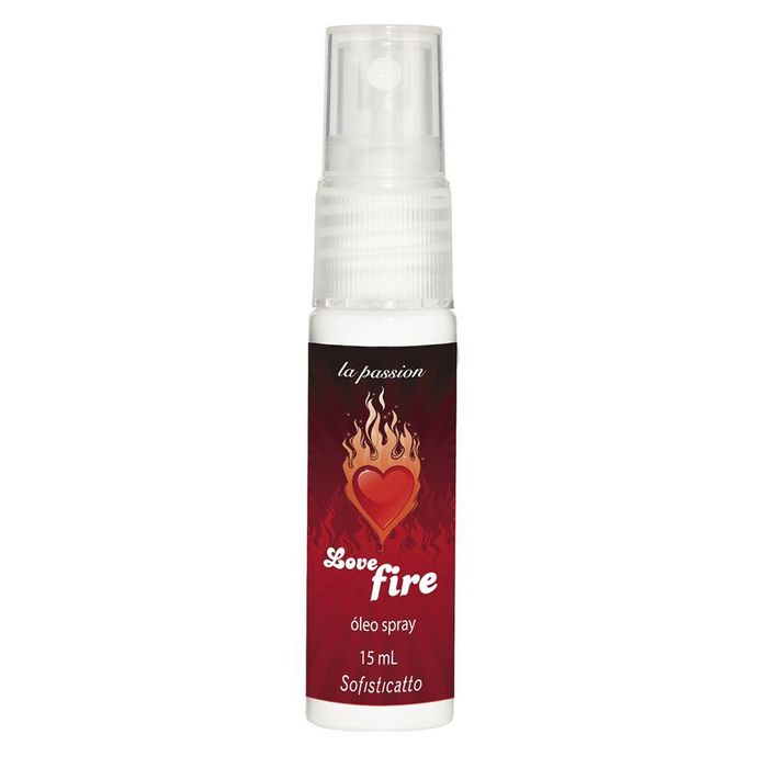 Love Fire Spray Excitante Unissex 15ml Sofisticatto