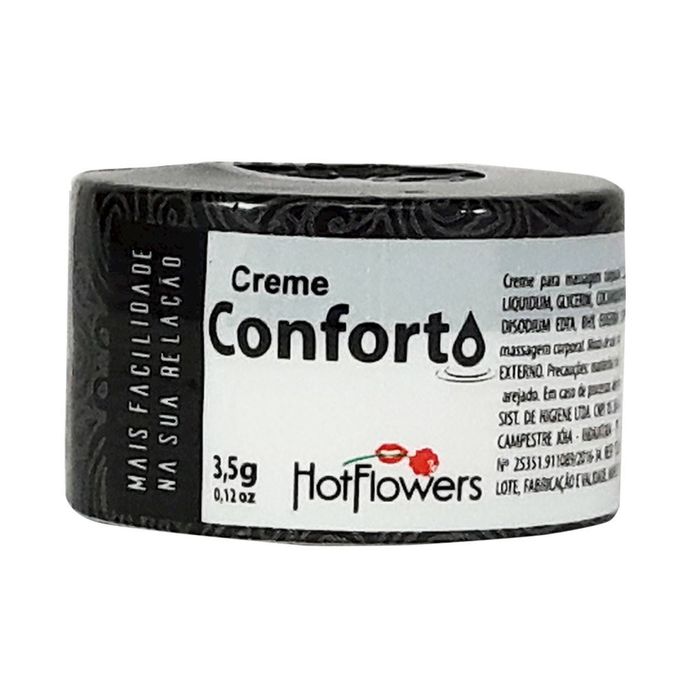 Conforto Creme 3,5gr Excitante Anal Hot Flowers