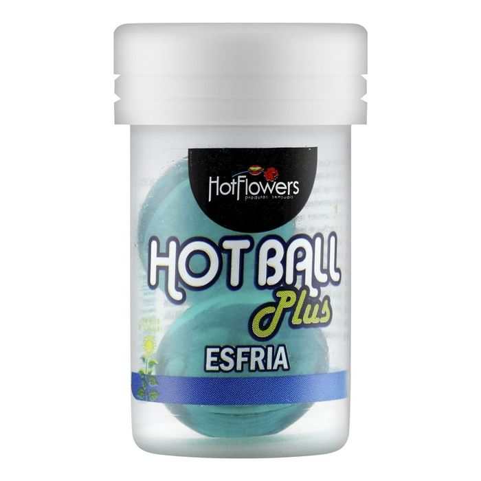 Hot Ball Plus Bolinha Esfria 04gr Hot Flowers