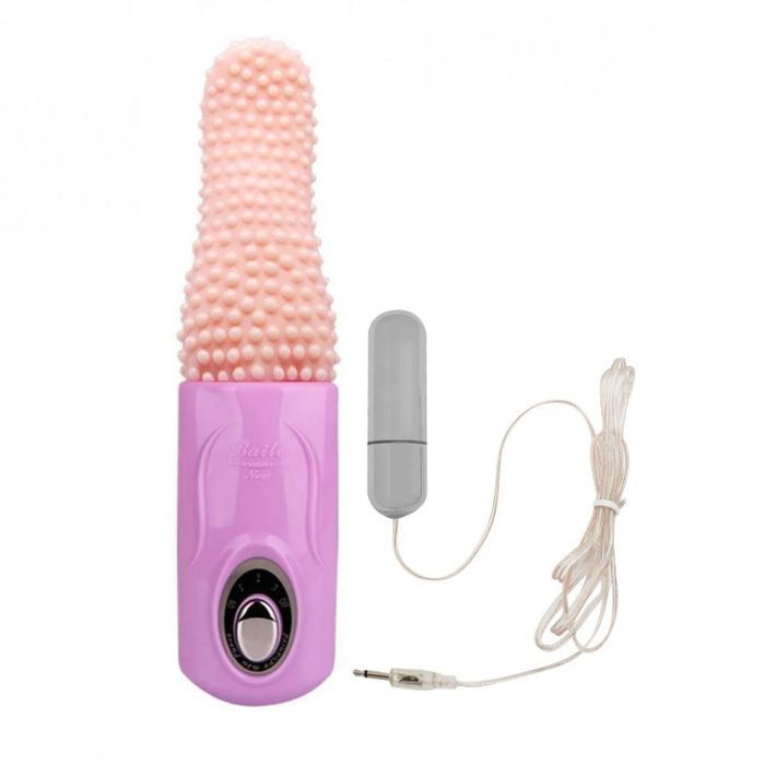 Estimulador Tongue Formato Língua Com 3 Modos De Vibração E Extra Bullet Ld Import