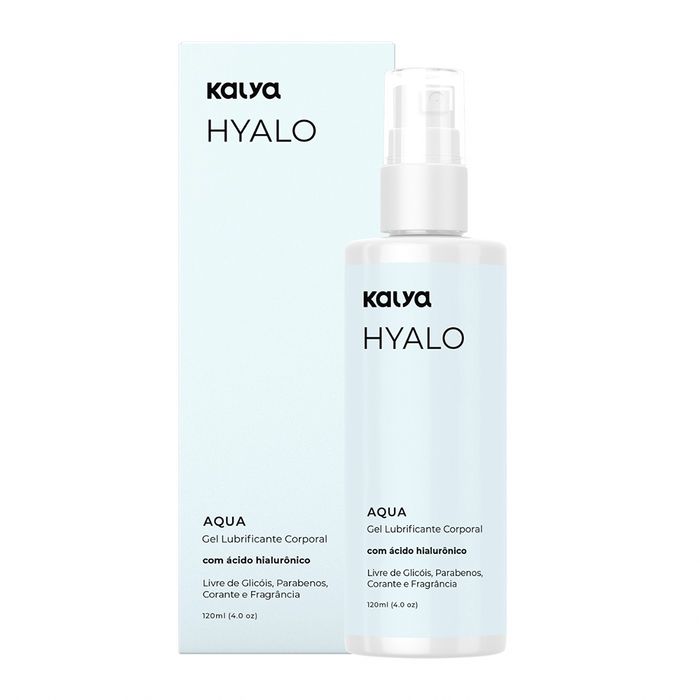 Hyalo Aqua Lubrificante Corporal A Base De água Com ácido Hialurônico Kalya