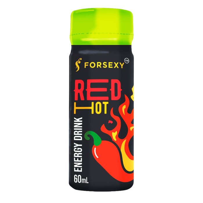 Energy Drink Red Hot Energético Concentrado 60ml For Sexy