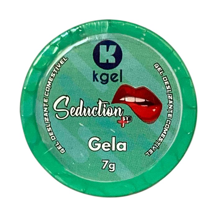 Seduction +18 Gela Gel Deslizante Comestível K Gel