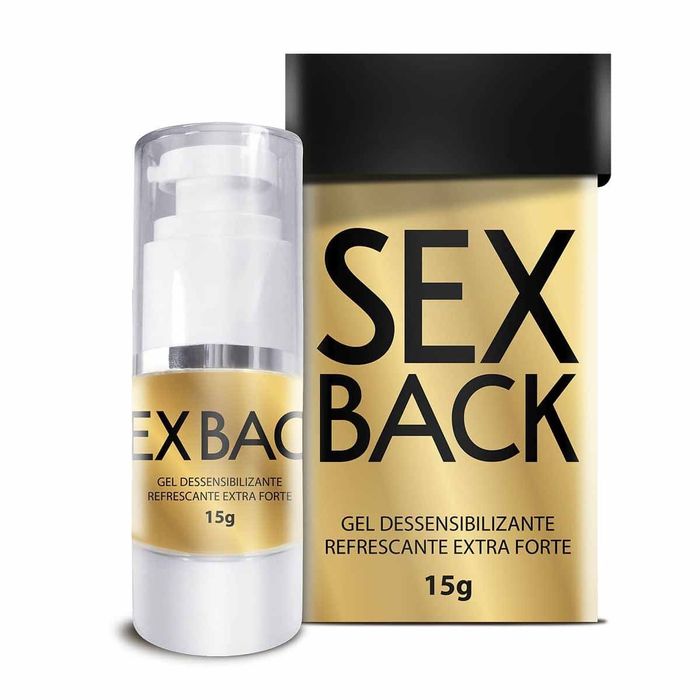 Sex Back Gel Dessensibilizante Refrescante Extra Forte 15g Sexy Fantasy