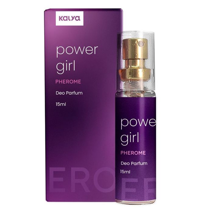 Power Girl Perfume Feminino Com Feromônio 15ml Kalya