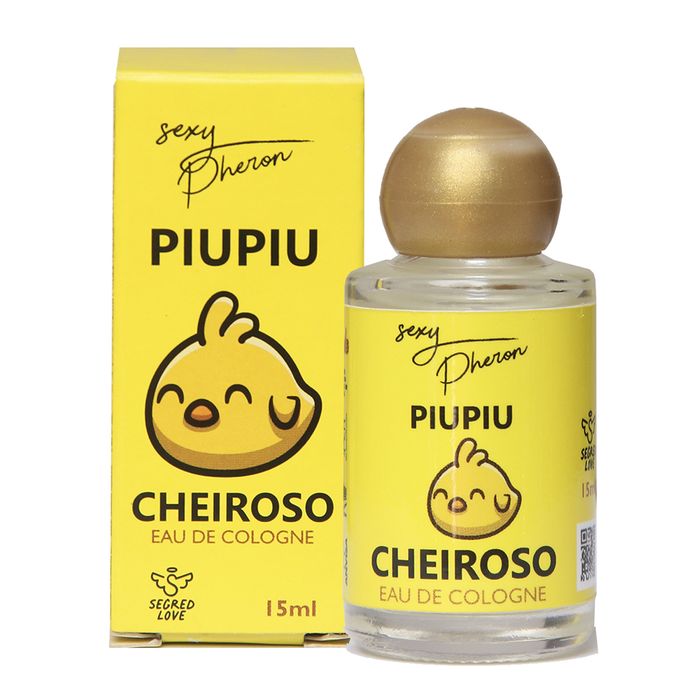 Piupiu Cheiroso Desodorante Colônia 15ml Segred Love