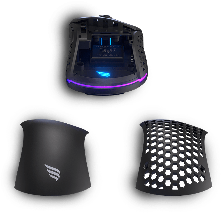 Mouse Morcego Wireless