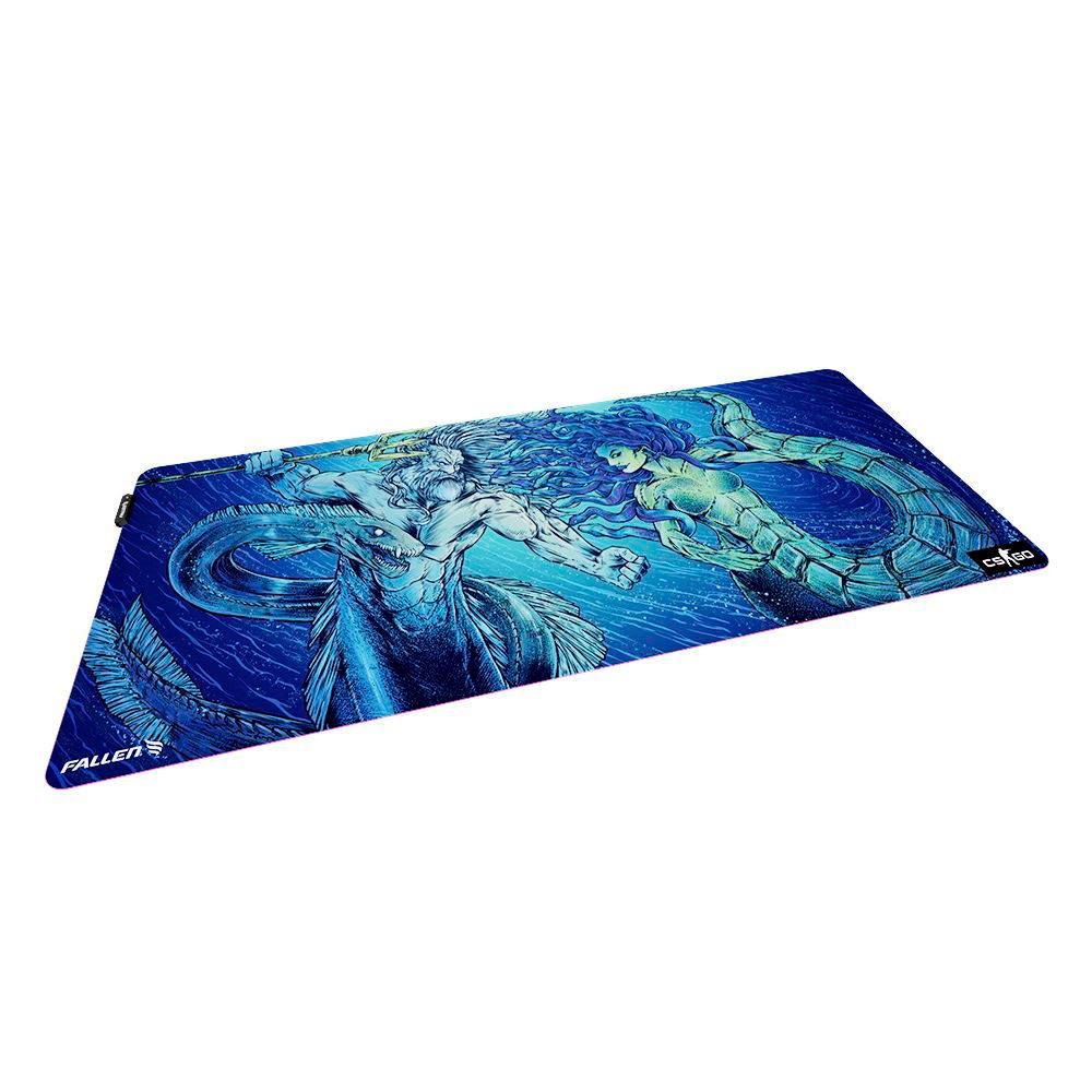 Mousepad Gamer Fallen Cs Go Medusa Rgb Speed Estendido