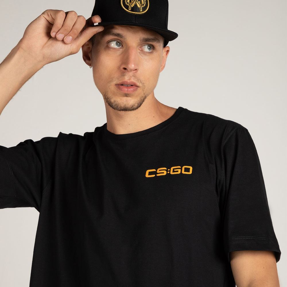 Camiseta Cs:go Apollo Black Squad