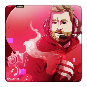 Mousepad Gamer Fallen Prime - Speed+ Grande - Autografado por Fallen