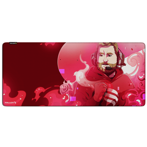 Mousepad Gamer Fallen Prime - Speed+ Estendido - Autografado por Fallen