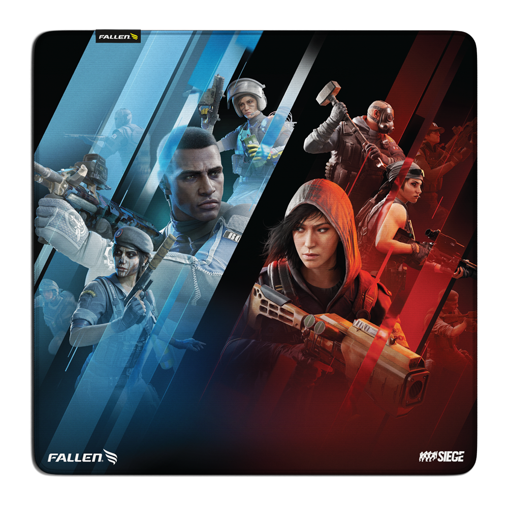 Mousepad Gamer Fallen Rainbow6 Speed++ Grande