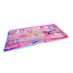 Mousepad Gamer Fallen Space Candy Rgb - Speed++ Estendido