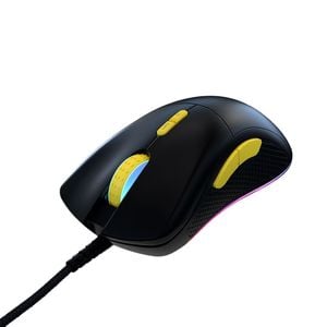 Mouse Gamer Fallen Lobo Eco Preto