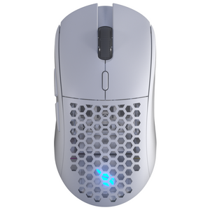 Mouse Gamer Fallen Pantera Pro Wireless Branco