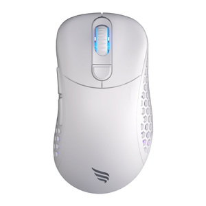 Mouse Gamer Fallen Morcego Wireless Branco