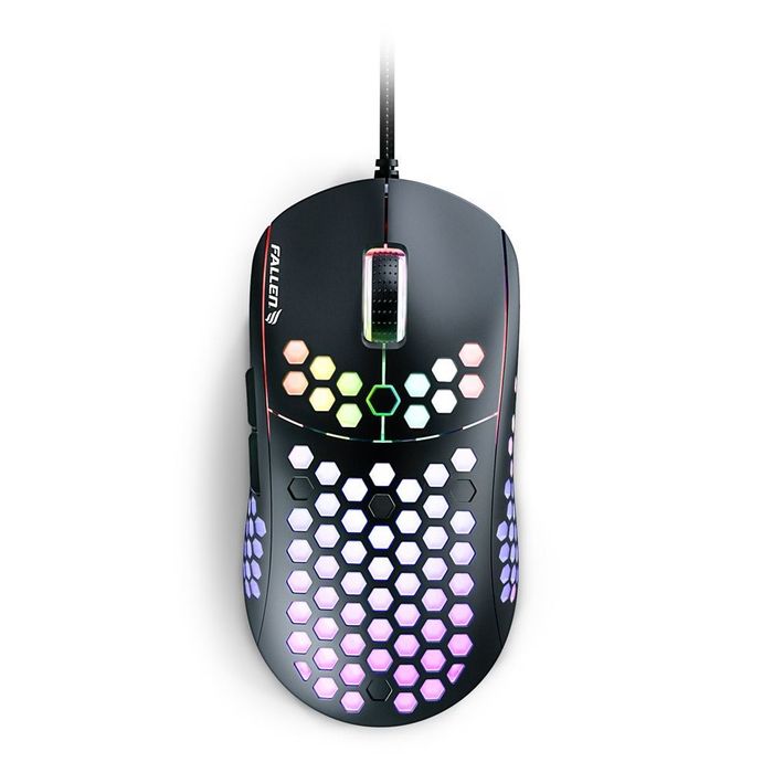 Mouse Gamer Ultraleve Fallen F75 Black