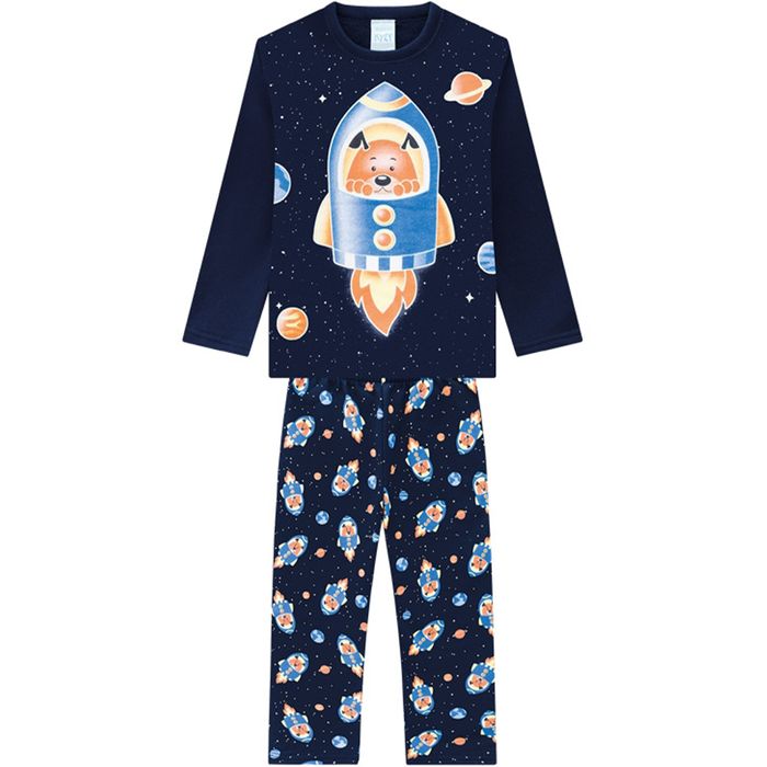Pijama Infantil Masculino 01 Ao 08 - Kyly