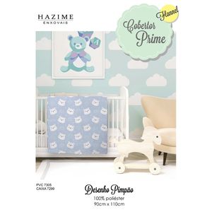 Cobertor Flannel Baby Pimpão - Hazime