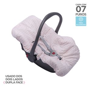 Capa Para Bebê Conforto Dupla Face - Papi