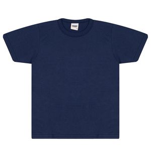 Camiseta Infantil Masculina Básica 1/3 - Duzizo 
