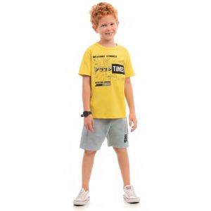 Conjunto Infantil Masculino Camiseta E Bermuda - Dila