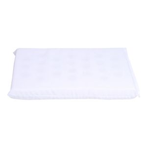 Travesseiro Antissufocante 100% Algodão Liso Branco - Bercinho