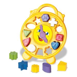 Brinquedo Educativo Relógio De Encaixar Peças - Divplast
