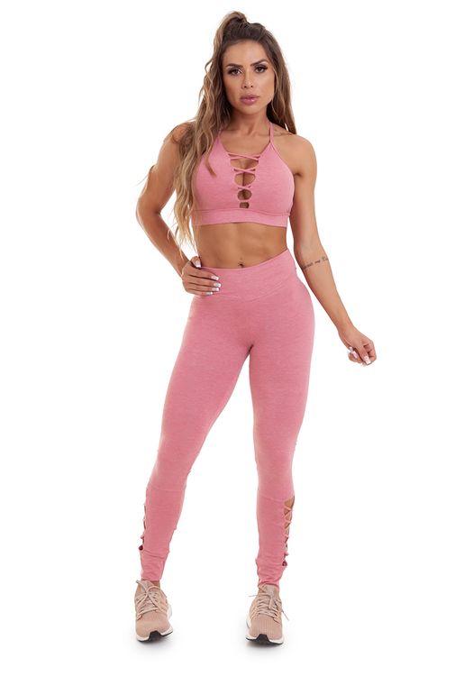 legging cirre rosa bebe