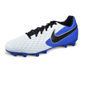 nike tiempo blue white
