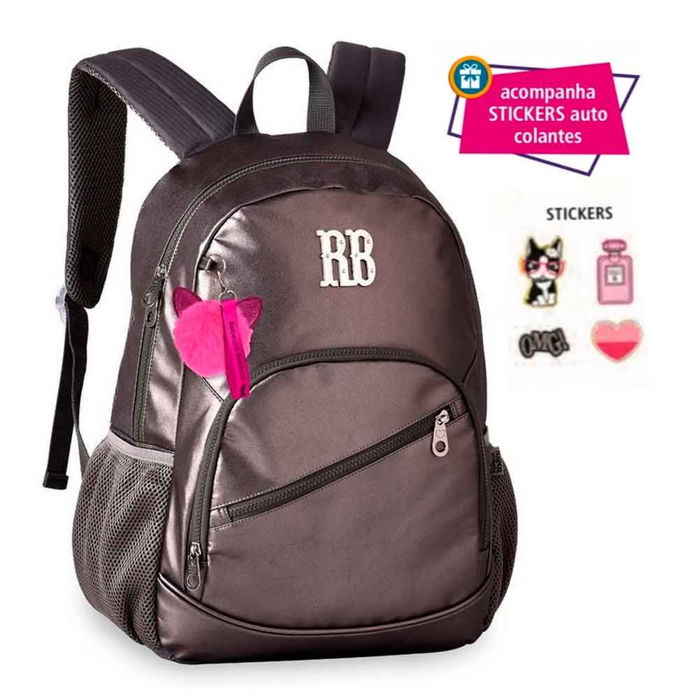 Mochila Jovem Escolar Feminina Rebecca Bonbon Clio Style - Shop