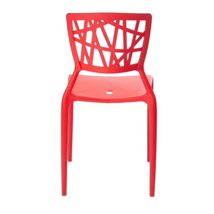 Kit 2 Cadeiras Ipiranga Vermelho