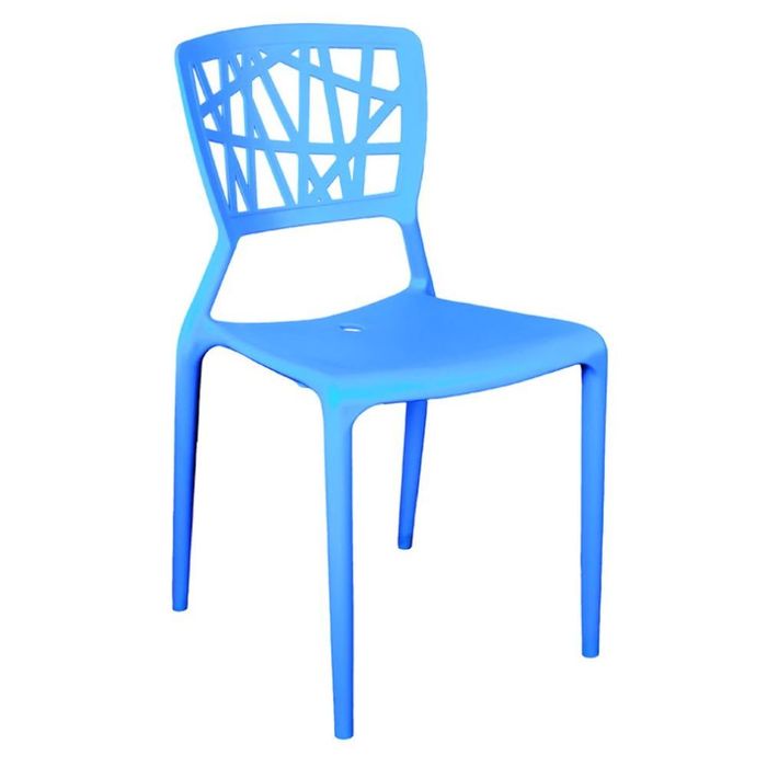 Kit 3 Cadeiras Ipiranga Azul