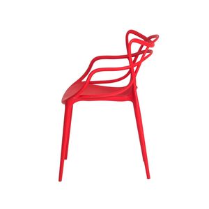 Kit 4 Cadeiras Allegra Vermelho