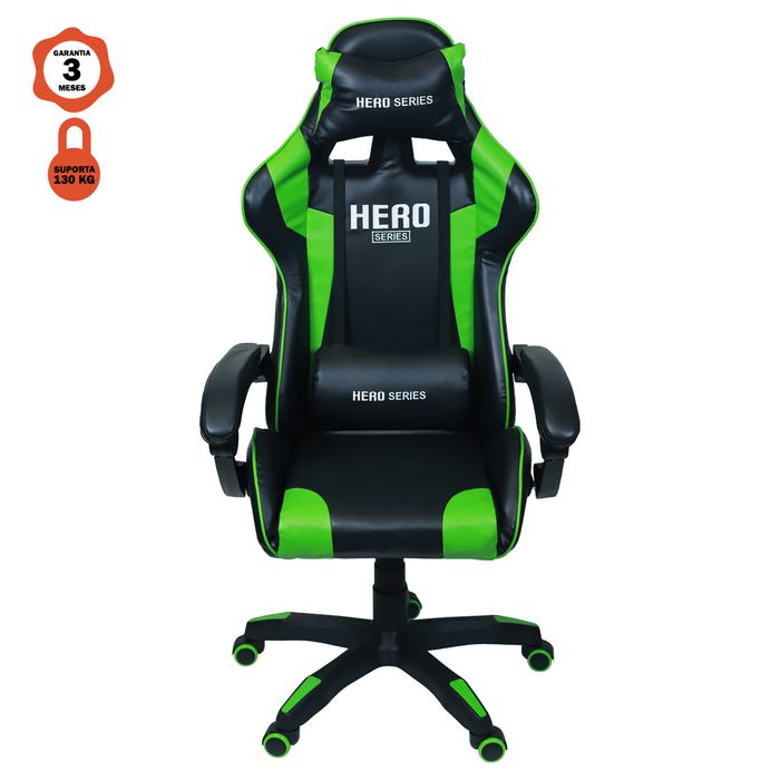 Cadeira Gamer Max Hero Verde